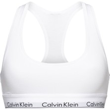 Calvin Klein Kadın Beyaz Bralet Yumuşak Doku ve Esnek Yapı ile Gün Boyu Konfor Sunar