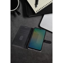  Samsung Galaxy A56 Kılıf Trend S Plus Kapaklı Kılıf - Siyah