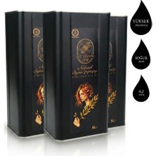 Elif Hanım Çiftliği 15 Litre 3x5 Lt %0,2 ASİT ORANI NATÜREL SIZMA ZEYTİNYAĞI