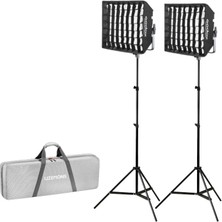 Godox LP600R K2 Rgb 2'li Panel LED Işık Kiti