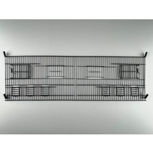 İstanbul Kafes Kafes Önteli - Kuş Dolabı Önteli - Öntel Model  02 - (100,5CM x 26,5cm)
