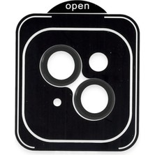  Apple iPhone 13 Pvd Metal Kamera Lens - Siyah