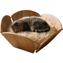 Kedi ve Küçük Irk Köpek Iç Mekan Evi (Minder Dahil) / Şenge Mobilya