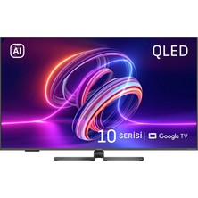 Arçelik Imperium 10 A 1055 C Aı 4K Ultra Hd 55" 140 Ekran Uydu Alıcılı Google Smart QLED Tv