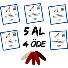 Ayaz Müzik 5 Al 4 Öde-Kısa Bağlama Çelik Takım Tel-5 A.tezene Hediyeli