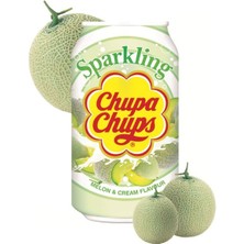 Chupa Chups Sparkling Melon & Cream Flavour 345 ml *6'lı