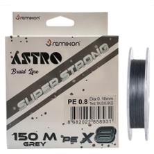 Remixon Astro 8x 150MT 0.16MM Ip Misina Gri