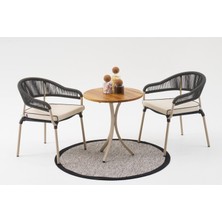 Divona Home Bremen Terea Bahçe Balkon Bistro Set