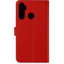  Realme 6i Kılıf Trend S Plus Kapaklı Kılıf - Kırmızı