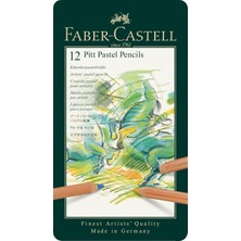 Graf Von Faber-Castell Faber-Castell Pitt Pastel Boya Kalemi, 12 Renk