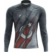 Freysport Ay Yıldız Kışlık Bisiklet Forması