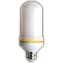 2 Adet Cata Ct 4059 LED Alev Ampul 5W Amber E27 Duy