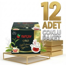 Nurçay Demlik Kutu Gold 12X(15X60 Gr)