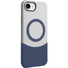  Apple iPhone 16E Velar Magsafe Kapak - Lacivert