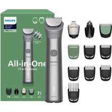 Philips All-In-One Trimmer 5000 Serisi MG5932/15, 11'ı 1 Arada Erkek Bakım Seti, Yüz Saç Vücut Için