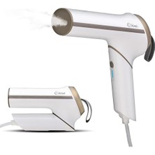 Kiwi KSI-647 Portatif Buharlı Dikey Ütü Kırışıklık Giderici 780 gr Kolay Taşıma Özelliği