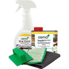 Osmo Topoil Ahşap Masif Tezgah ve Yüzey Bakım Seti (Komple Set)