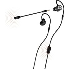 Steelseries Tusq - Kulak Içi Mobil Oyun Kulaklığı - Çıkarılabilir Kollu Çift Mikrofon - Ergonomik Sü