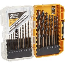 Dewalt DW1177 20 Black-Oxide Metall Bohrer Set