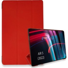  iPad Air 5 (2022) Kılıf Tablet Smart Kılıf - Kırmızı