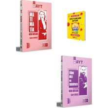 Benim Hocam Yayınları Benim Hocam Ayt Matematik ve Edebiyat Ders Notları + Planlama Defteri