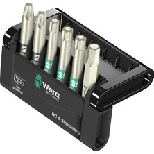 PowerA Wera Uç Seti, Bit-Check 6 Stainless 1 Sb, 6-Parça, 05073634001