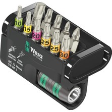 PowerA Wera - 05057435001 - Bit Çeşitleri, Bit-Check 12 Wood Tx Hf 1, 12 Parça