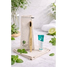 Dental Kit - Opalescence Sensitivity Relief Hassas Dişler Için Beyazlatıcı Diş Macunu 28 gr + Bambu Diş Fırçası