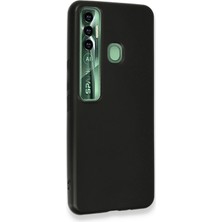  Tecno Spark 7 Pro Kılıf First Silikon - Siyah