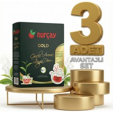 Nurçay Demlik Kutu Gold 3X(15X60 Gr)