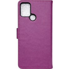  Tecno Pova Trend S Plus Kapaklı Kılıf - Mor