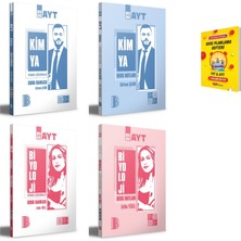 Benim Hocam Yayınları Benim Hocam Ayt Kimya ve Biyoloji Çözümlü Soru Bankası ve Ders Notları 4lü Set + Planlama Defteri