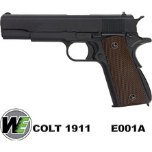 We Aırsoft Airsoft Tabanca We Colt 1911 Siyah Gen2 WE-E001A