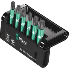 PowerA Wera 05057693001 Bit-Check 6 Tx Impaktor Bits Uç Seti, Darbeli Uygulamalar Için