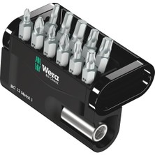 PowerA Wera 05057424001 Ürün Çeşitleri, Bit-Check Metal 1, 12 Parça, Adet