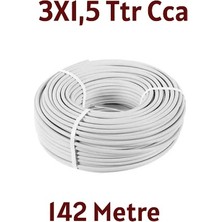 Ms 3x1.5 Ttr Cca Çok Telli Kablo 142 Metre
