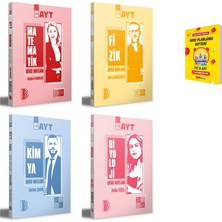 Benim Hocam Yayınları Benim Hocam Ayt Matematik Fizik Kimya ve Biyoloji Ders Notları 4lü Set + Planlama Defteri