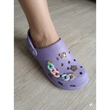 Bayan Mor Crocs Terlik
