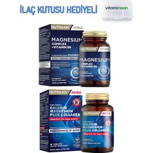 Nutraxin Magnesium Complex + B-One Formula (Kas ve Kemik Sağlığı Desteği) Hediye Ilaç Kutusu
