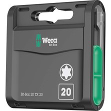 PowerA Wera 05057770001 Uç Seti, Uç Kutusu 20 Tx 20, 20 Parça
