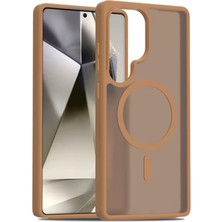  Samsung Galaxy S25 Ultra Jota Magsafe Kapak - Çöl Titanyum