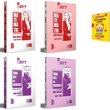 Benim Hocam Yayınları Benim Hocam Ayt Matematik ve Edebiyat Çözümlü Soru Bankası ve Ders Notları 4lü Set+ Planlama Defteri