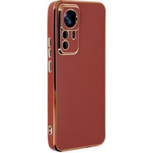  Xiaomi Mi 12T Pro Kılıf Volet Silikon - Kırmızı
