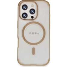 iPhone 16 Pro Max Hilton Magsafe Kapak - Gold