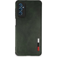 Epilons Mey Ithalat® Galaxy M52 5g Kılıf Loop Deri Silikon - Yeşil
