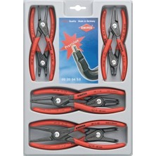 Knipex KNI002004SB Segman Pens Seti 8 Parçalı, Kırmızı, 1 Adet