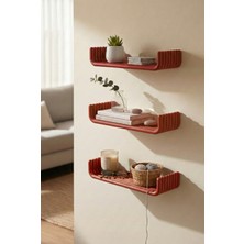 Puffin Design Flat Dekoratif Duvar Rafı 1 Adet