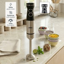 Sinbo SHB-7511 El Blenderi Paslanmaz Çelik Gövde, 2 Hız Ayarlı