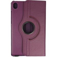  Huawei Matepad Se 11 Kılıf 360 Tablet Deri Kılıf - Mürdüm