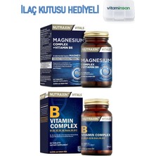 Nutraxin Magnesium Complex 60 Tablet + Nutraxin B Complex 60 Kapsül